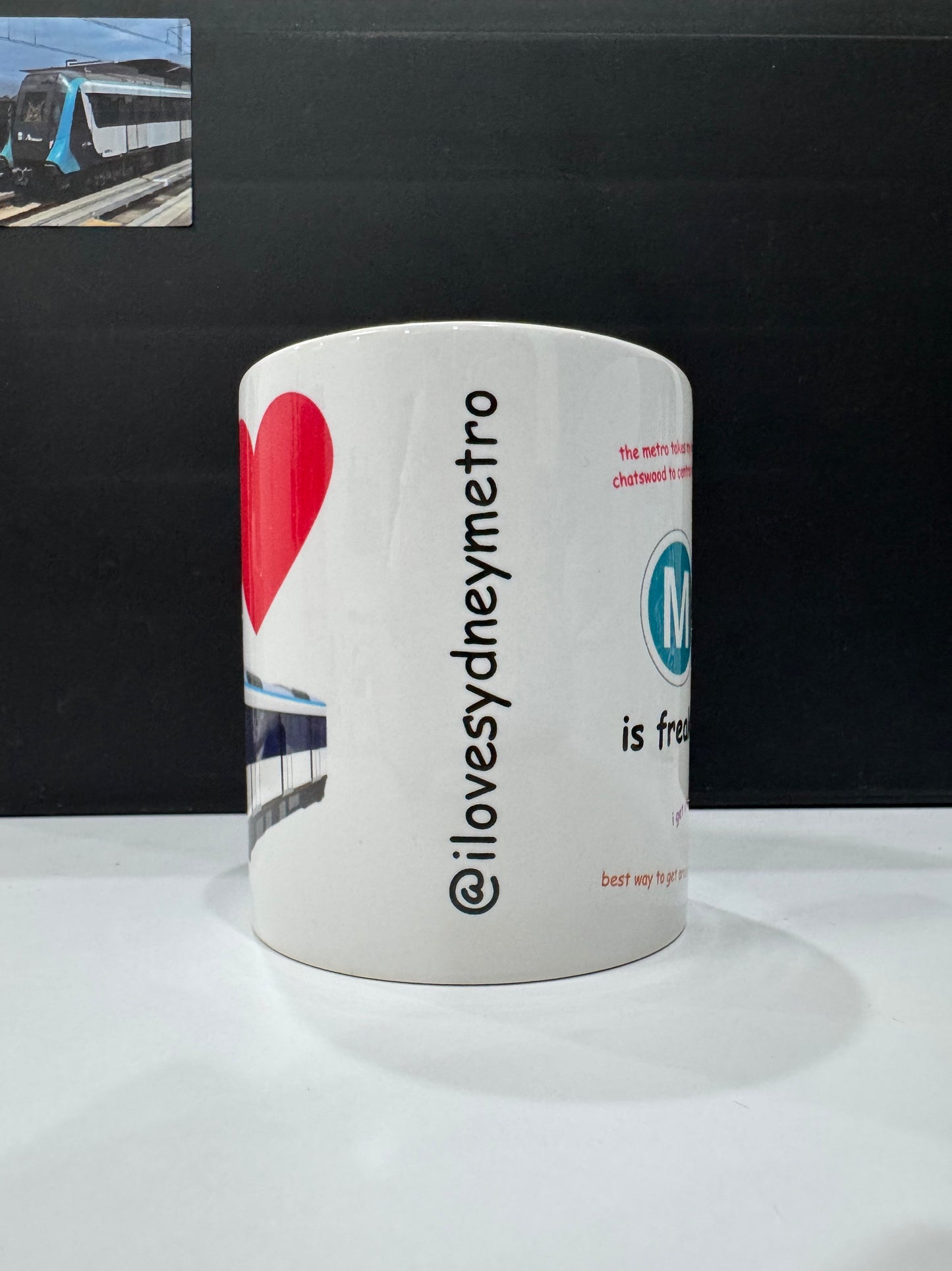 I Heart Sydney Metro Mug