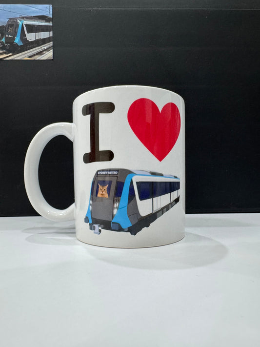 I Heart Sydney Metro Mug